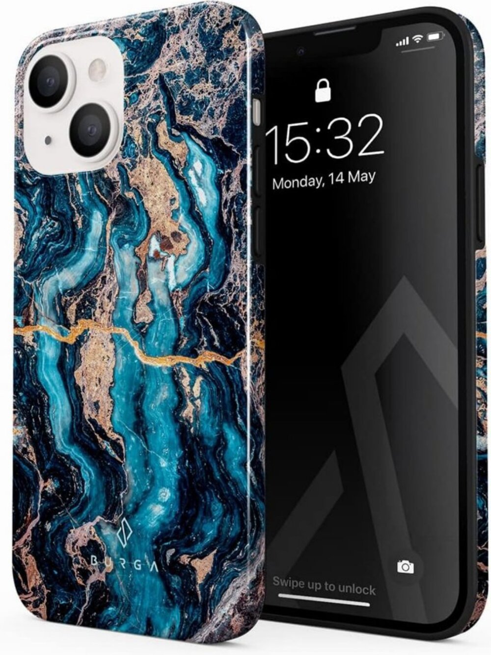 Unisex iPhone 13 Phone Case - Dual-Layer, Shock-Absorbing, Scratch-Resistant